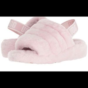 Pink slipper Uggs